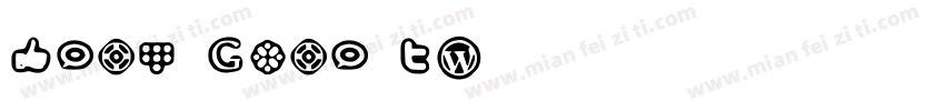Social Gothic Bold字体转换